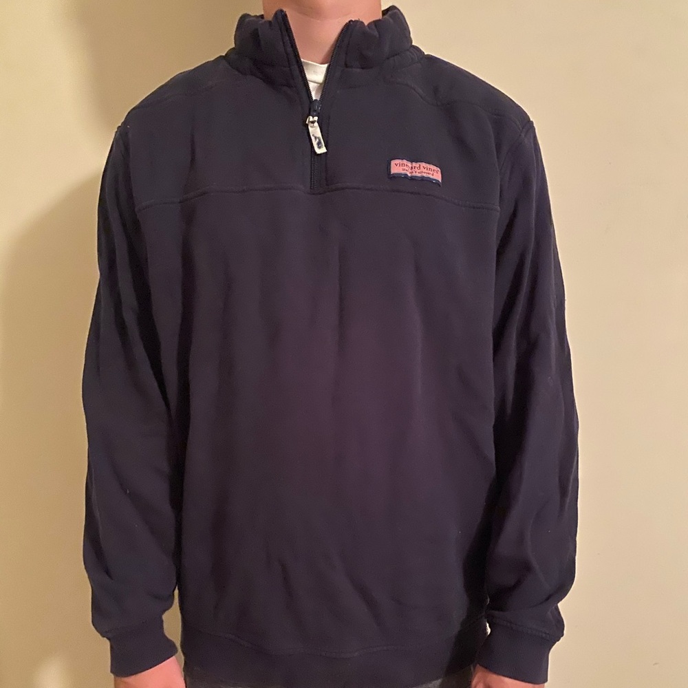 Navy vineyard vines shepshirt